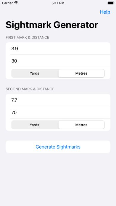 Sightmark Generator Screenshot