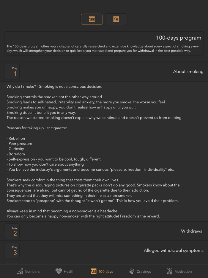 Quit Smoking -- Smoke Free