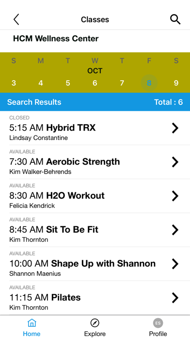 Create Healthy Wellness Center Screenshot