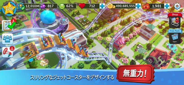 Rollercoaster Tycoon Touch をapp Storeで
