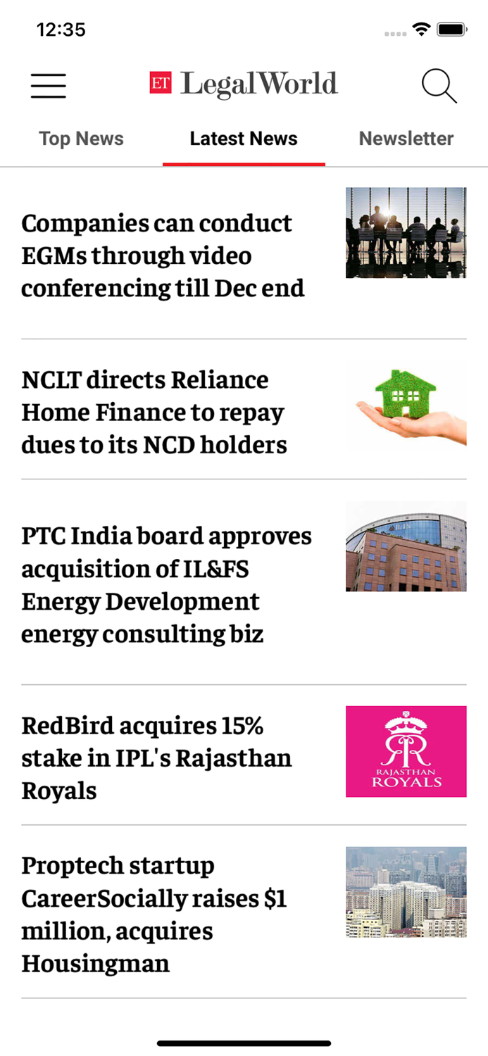 ETLegalWorld by Economic Times