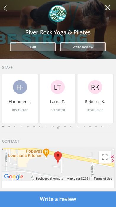River Rock Yoga & Pilates Screenshot