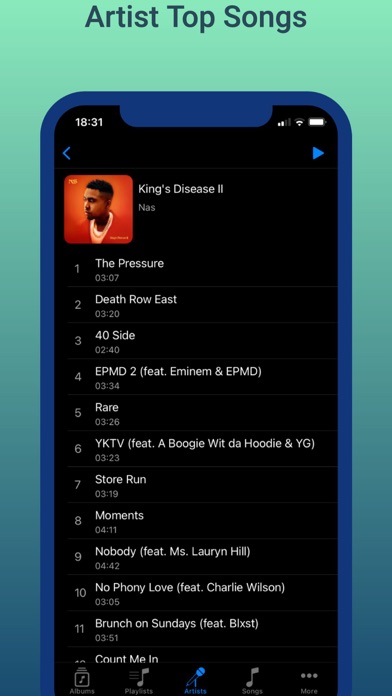 Trinkio - Music Player Screenshot