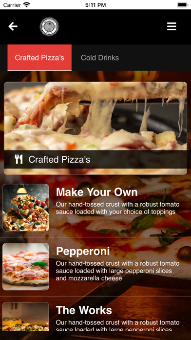 Woodshed Pizza Screenshot
