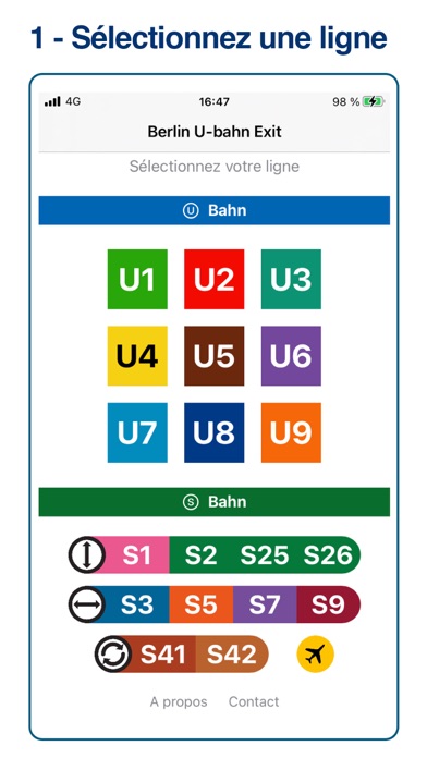 Screenshot #1 pour Berlin U-Bahn Exit