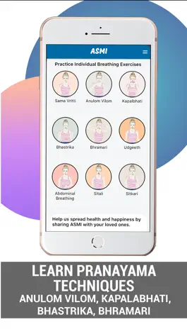 Game screenshot ASMI - Pranayama App hack