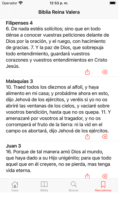 Biblia Reina Valera 1865 Screenshot