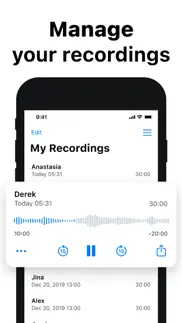 call recorder rec - record pro iphone screenshot 3