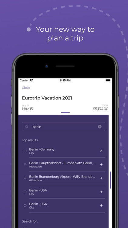 Neotrip - Itinerary Planner