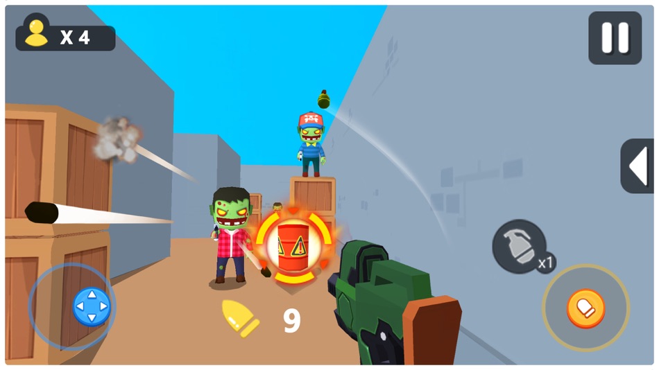 #4. Zombie Terminator 3D (iOS) Bởi: 玉玲 李