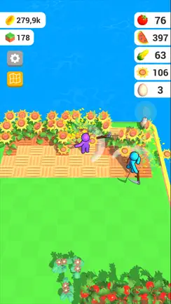 Farm Land: Farming Life Game iPhone image 1