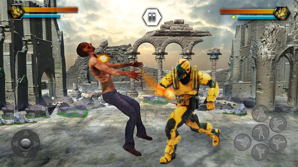 #4. Robots Rage- Vs Zombies(PVP) (iOS) 由: Shaikh M Shaheel Shahzad