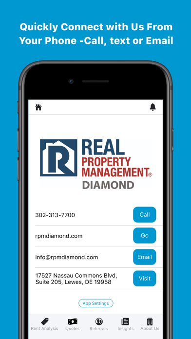 RPM Diamond ReferApp Screenshot