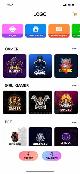 Game screenshot Gamer Logo Maker apk