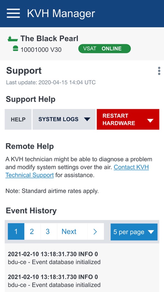 #4. KVH V30 (iOS) 由: KVH Industries, Inc.