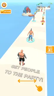 beach party run 3d iphone screenshot 1