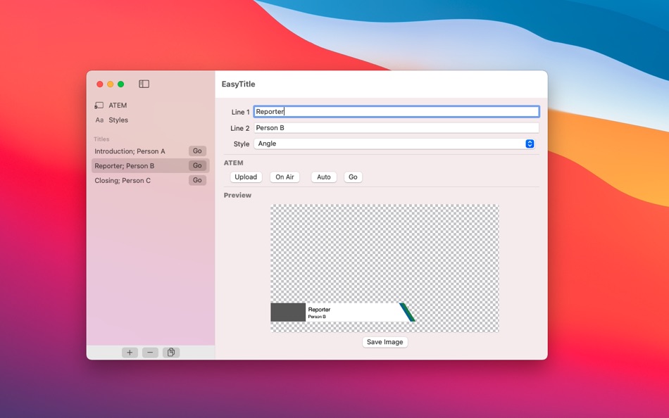 EasyTitle (macOS) بواسطة: Hood Computing, LLC EasyTitle (macOS) بواسطة: Hood Computing, LLC