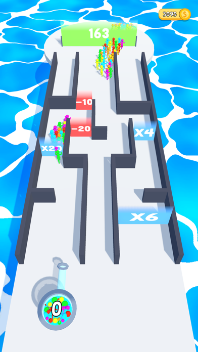 Crowd Maze 3D! Screenshot