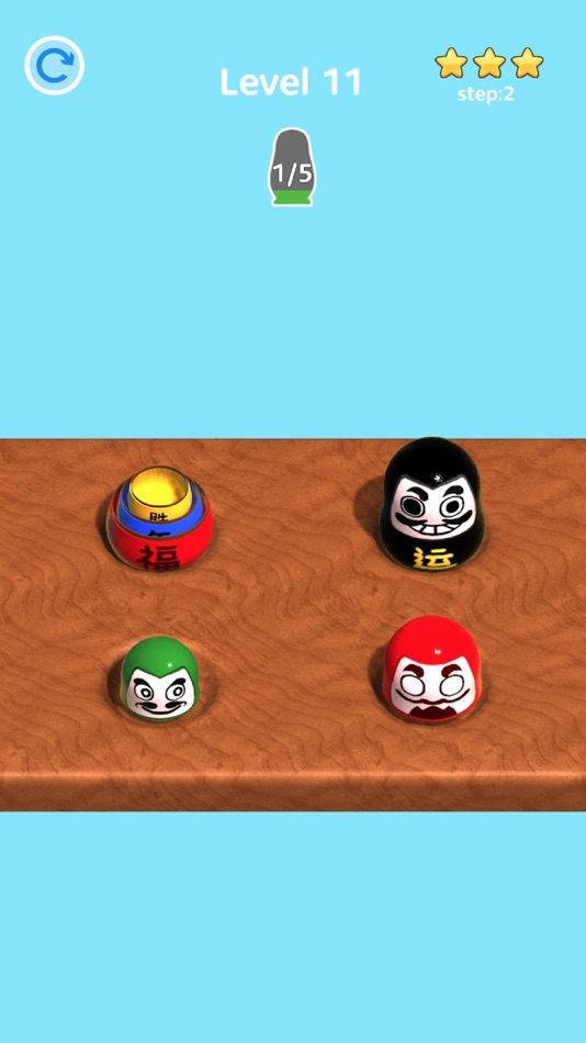 #2. Matryoshka 3D! (iOS) 由: 泽鹏 韦