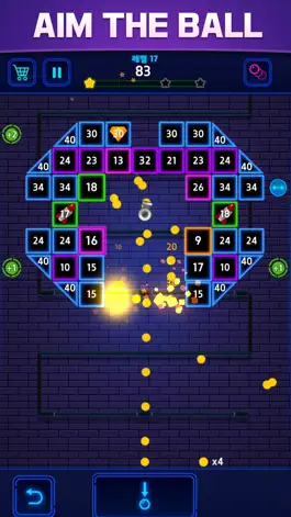 Game screenshot Bricks Breaker Color mod apk