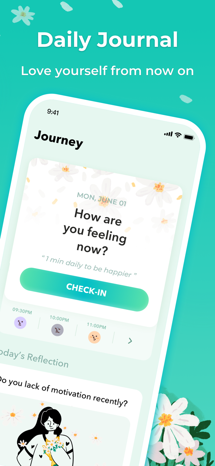 Mintal JourneySelf Care Diary