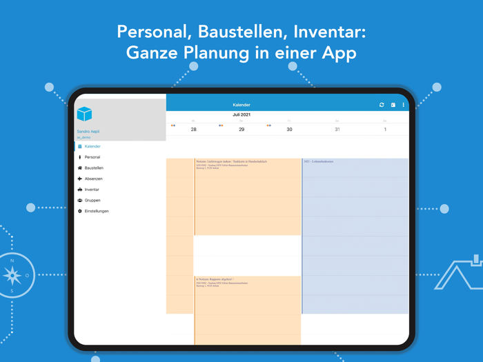 SORBA Ressourcenplanung