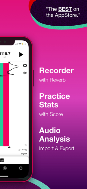 ‎Tunable – Tuner & Metronome Screenshot