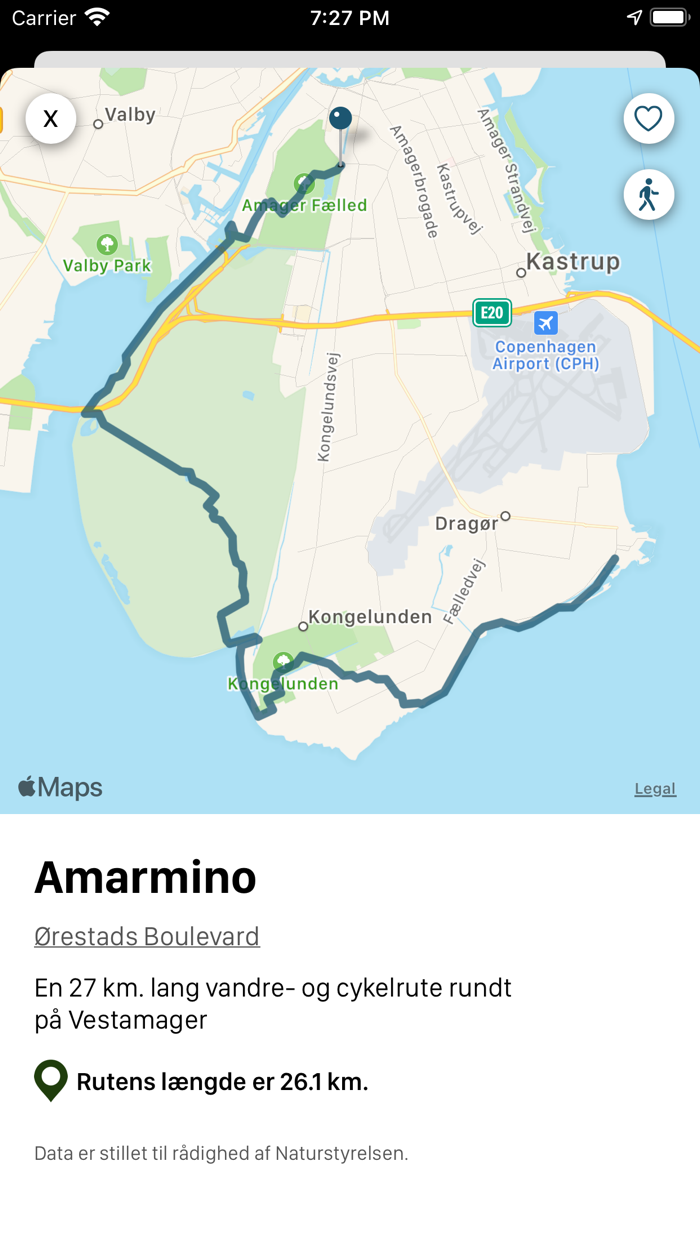 Vandreture i Danmark