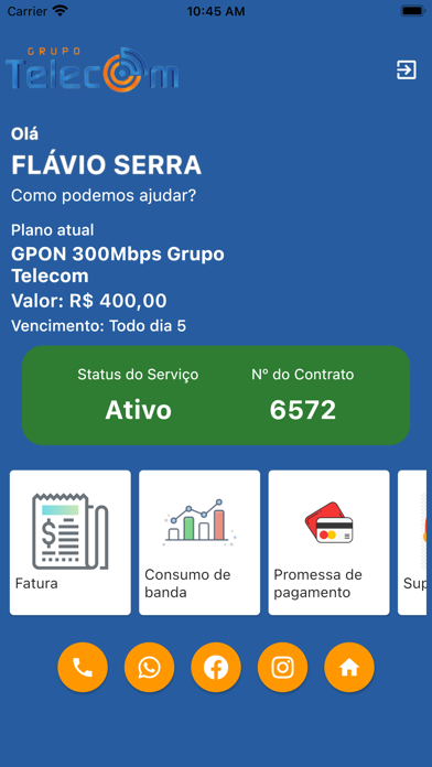 GRUPO TELECOM Screenshot
