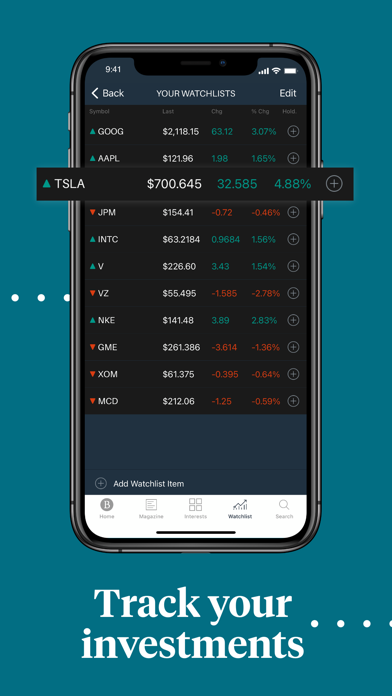 Barron’s - Investing Insights Screenshot