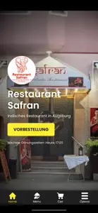 Restaurant Safran screenshot #1 for iPhone