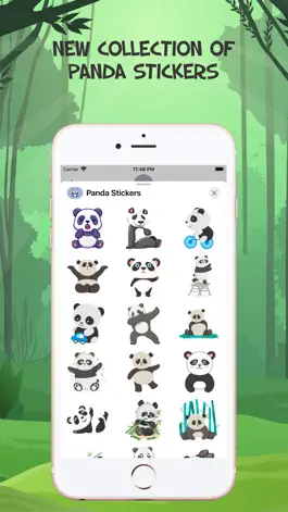Game screenshot Lovely  Panda Emojis apk