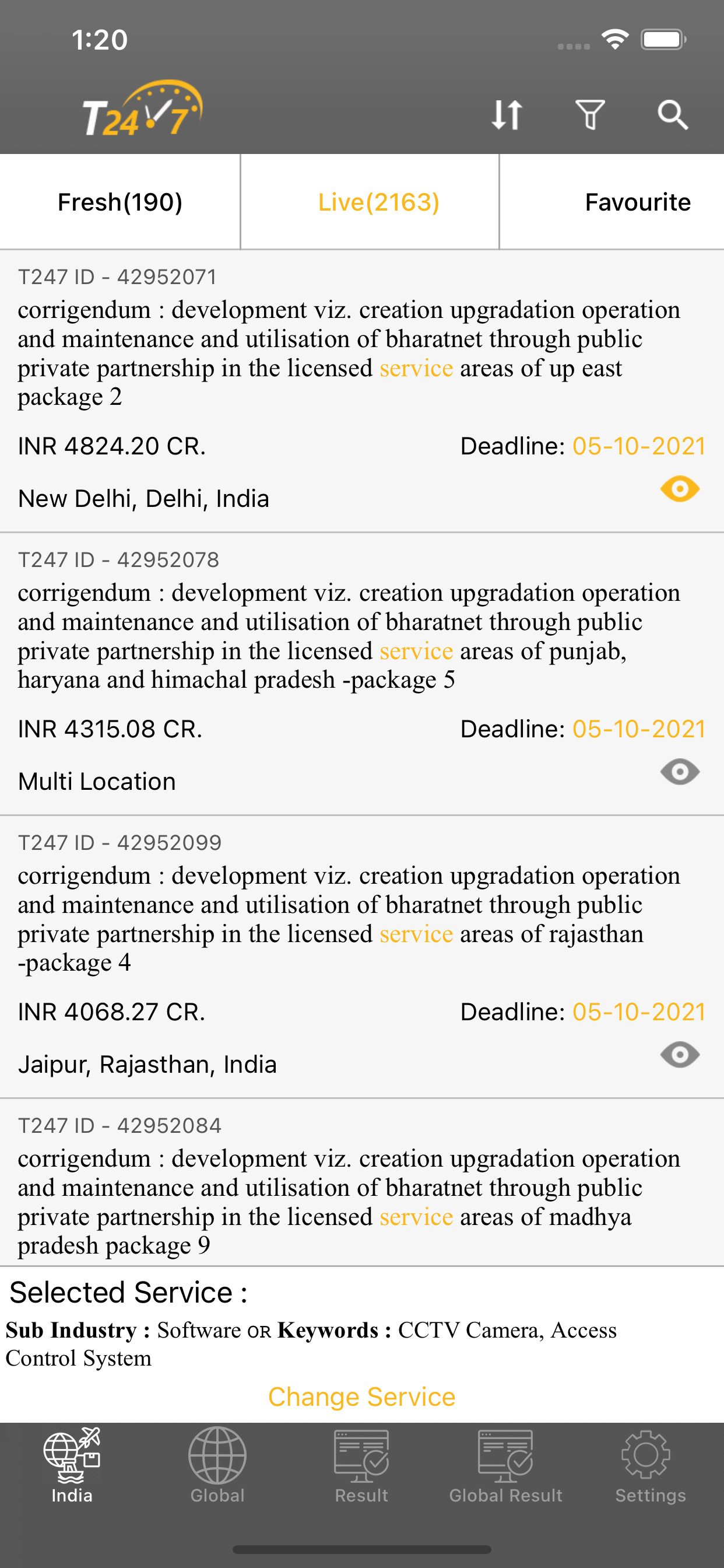 Tender247 App