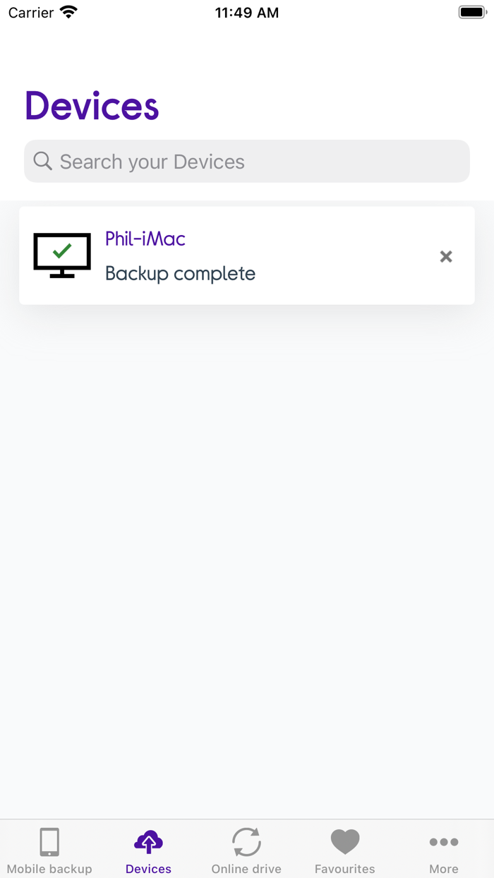 Cloud Backup by Currys