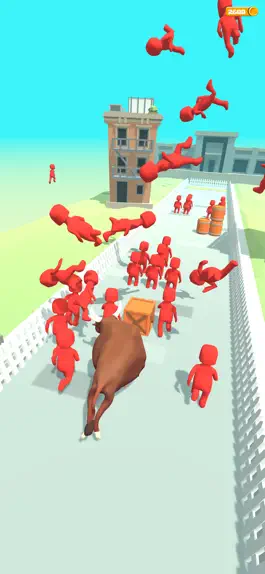 Game screenshot Bull Run 3D! mod apk