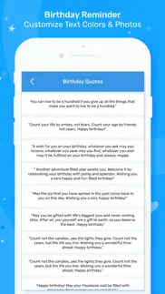 birthday reminder & wish iphone screenshot 4