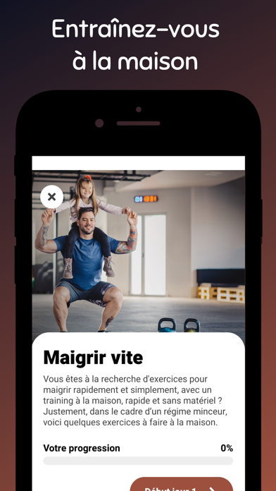 Screenshot #3 pour Fit Papa - Entraînement