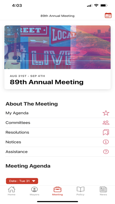 How to cancel & delete U.S. Conference of Mayors from iphone & ipad 2