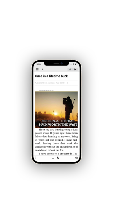 Australian Deer Magazine Screenshot