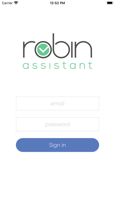 Robin Assistant Screenshot