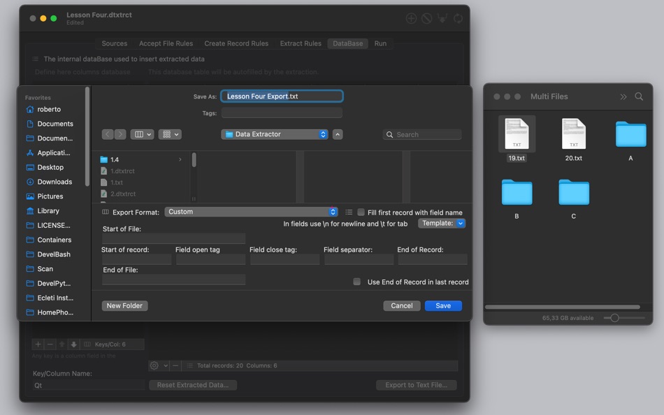 #10. Data Extractor (macOS) 由: Roberto Panetta