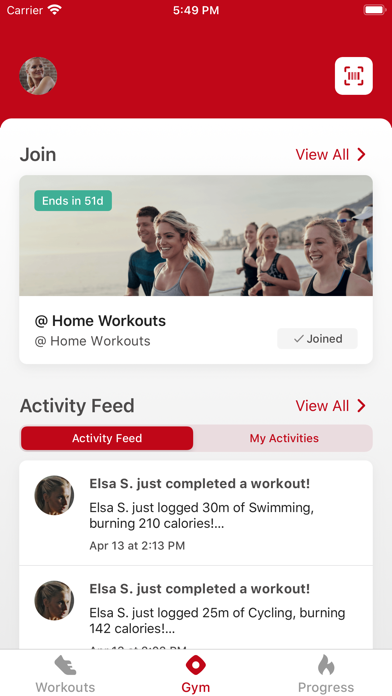MAX FITNESS REEBOK Screenshot