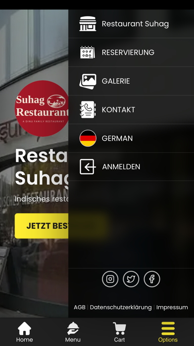 Restaurant Suhag Screenshot