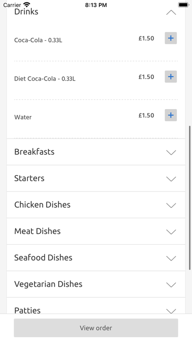 KB's Caribbean takeaway, Screenshot