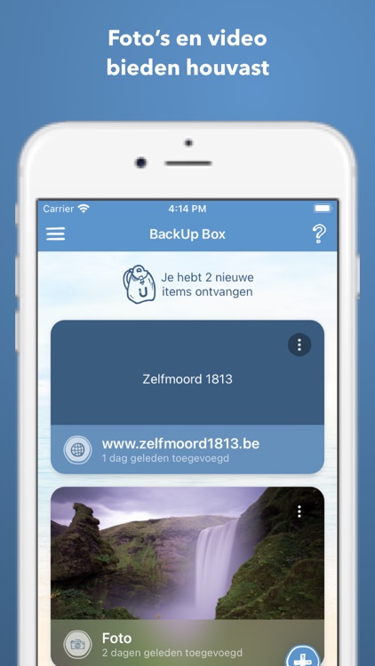 BackUp door Zelfmoord 1813