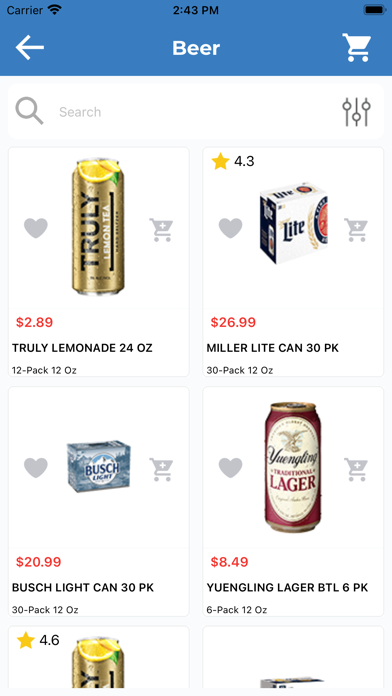 107 Liquor Screenshot