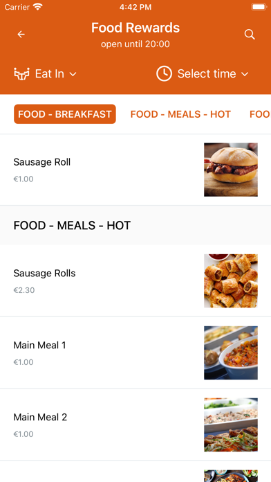 Food Rewards NL Screenshot