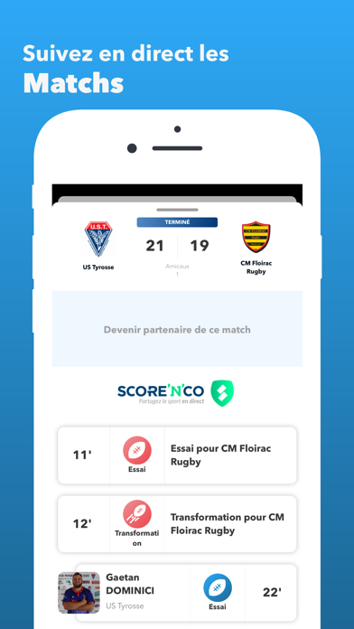 US Tyrosse Rugby Screenshot