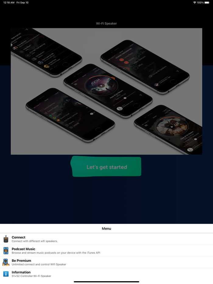 S1S2 ControllerWi-Fi Speaker