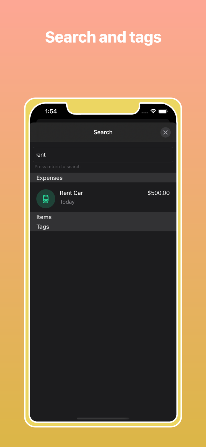 Trackodile - incomes expenses